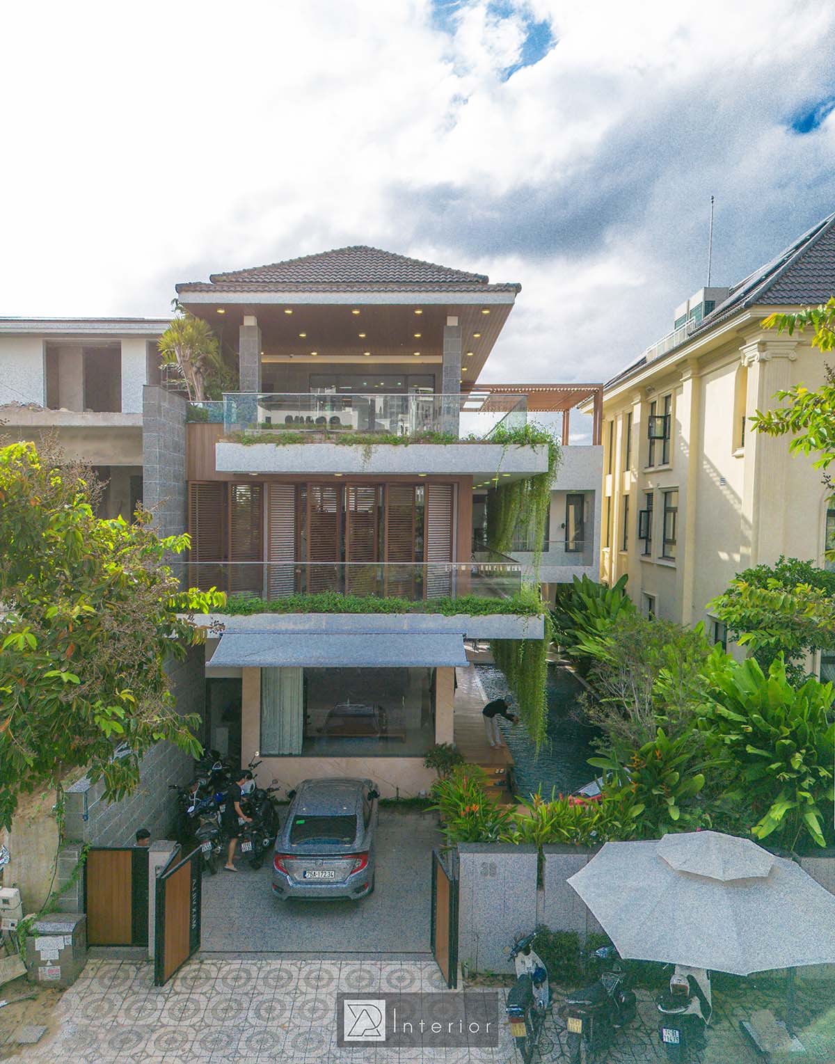 Thi công nội thất Tan