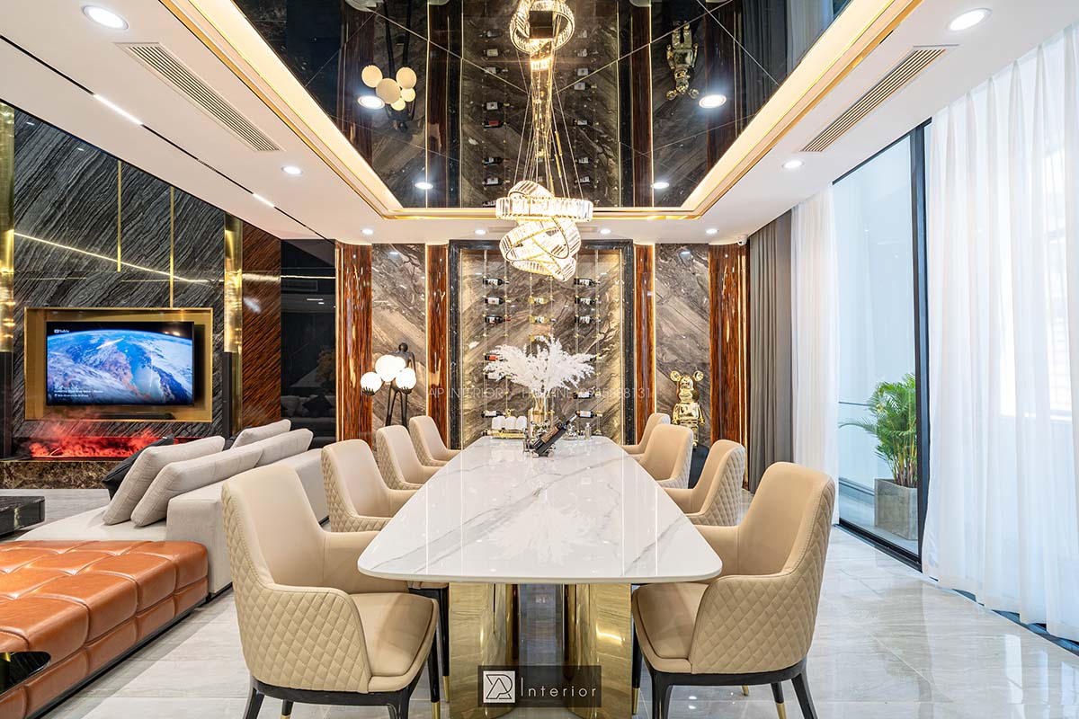 thi công nội thất biệt thự