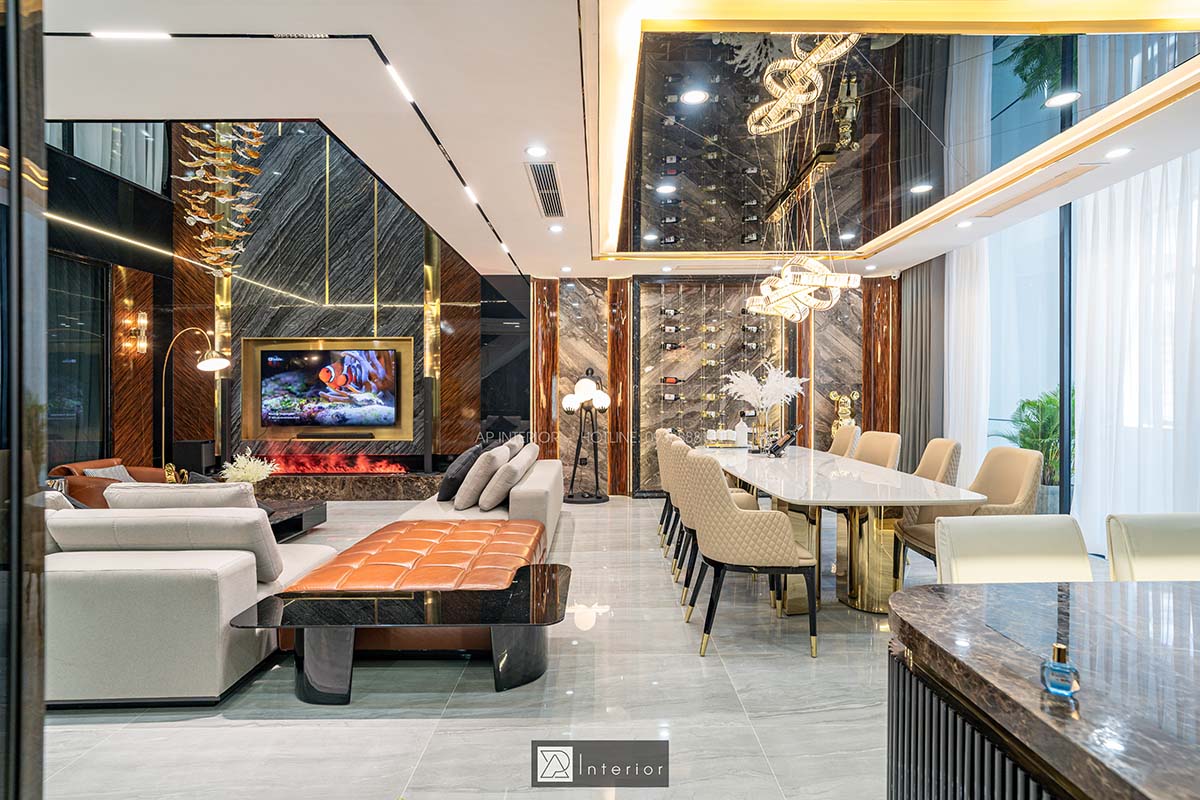 thi công nội thất biệt thự