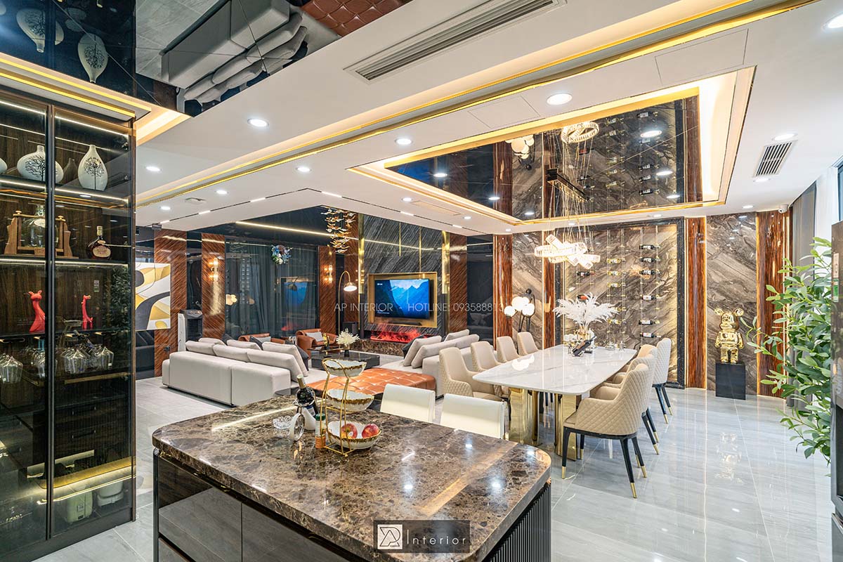 thi công nội thất biệt thự