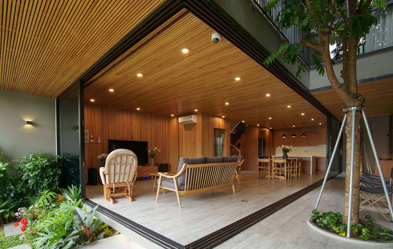 Silk's House - Nhà Phố Mang Hơi Thở Rustic Kết Kợp Tropical
